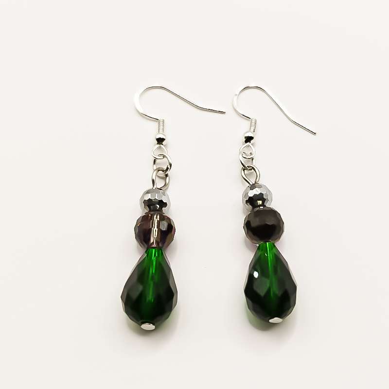 گوشواره نقره زنانه مدل کاژه