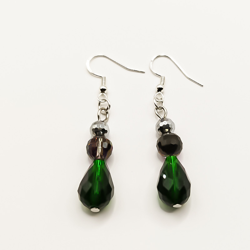 گوشواره نقره زنانه مدل کاژه