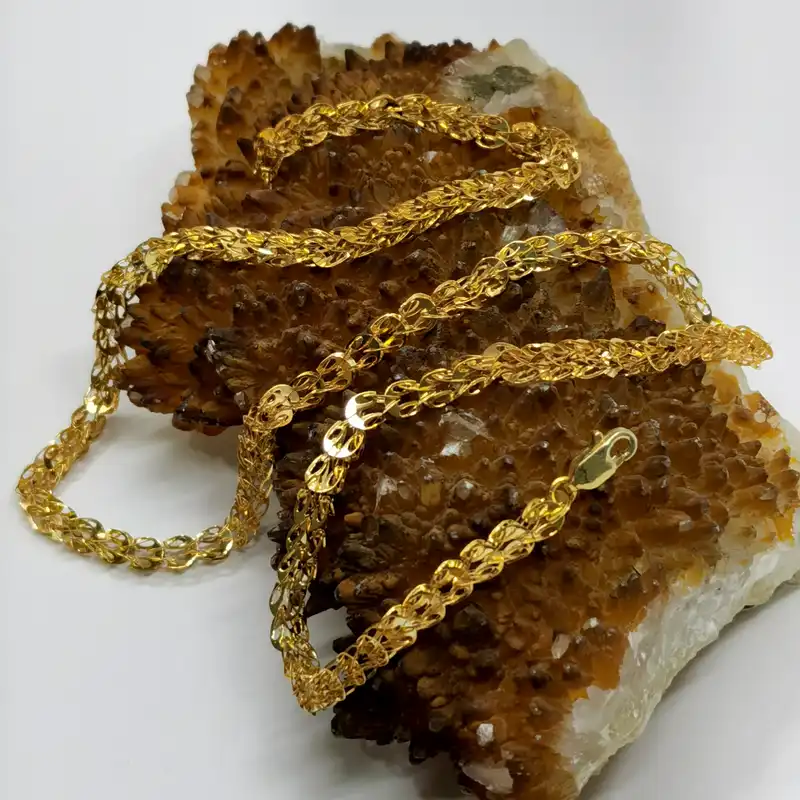 زنجیر نقره زنانه مدل ری را Q16 24k