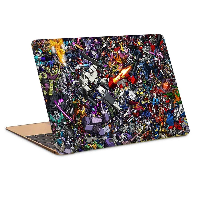 استیکر لپ تاپ طرح grafitti pattern 23کد c-341مناسب برای لپ تاپ 15.6 اینچ