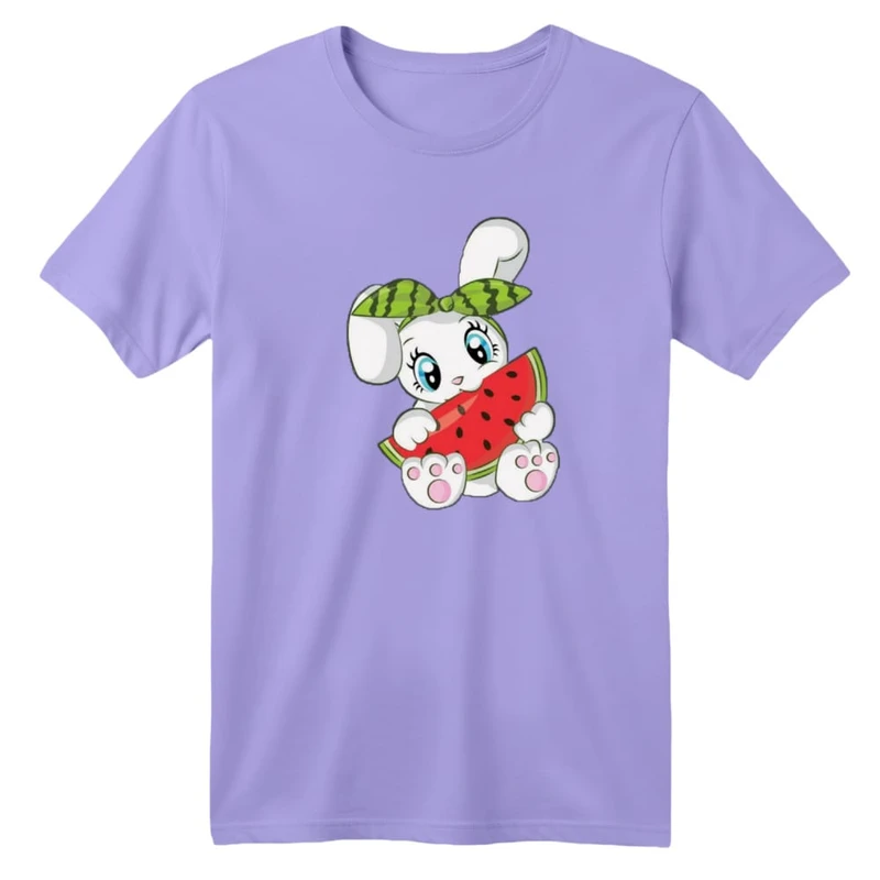 تی شرت آستین کوتاه بچگانه مدل خرگوش یلدایی کد 6