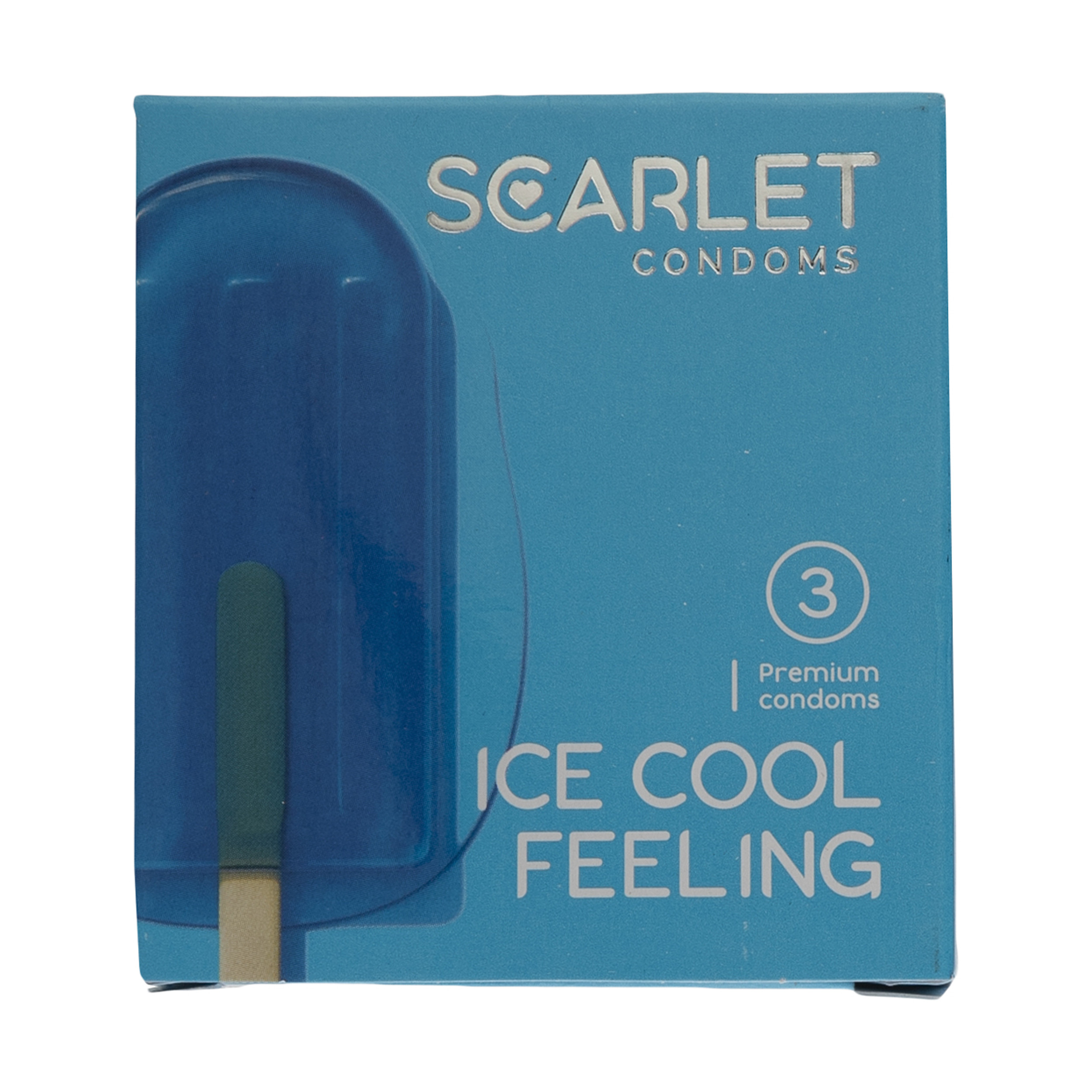 کاندوم اسکارلت مدل ICE COOL FEELING بسته 3 عددی کاندوم اسکارلت مدل ICE COOL FEELING بسته 3 عددی
