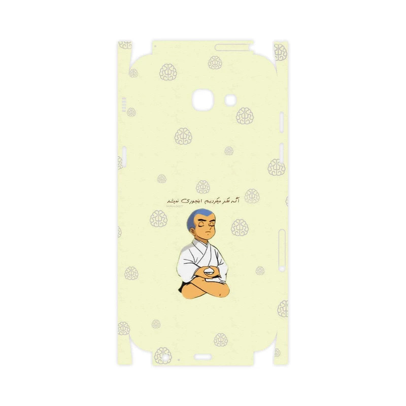 برچسب پوششی ماهوت مدل Ikkyu-san-FullSkin مناسب برای گوشی موبایل سامسونگ Galaxy A7 2017