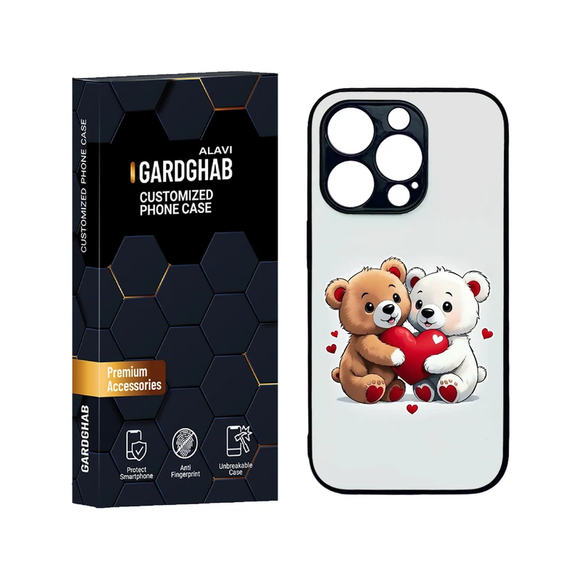 کاور گارد قاب علوی مدل دورژله ای فانتزی مناسب برای گوشی موبایل اپل iPhone 14 Pro Max