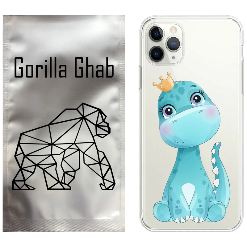 کاور گوریلا قاب مدل CLG کد 60 طرح دایناسور مناسب برای گوشی موبایل اپل iPhone 11 Pro Max
