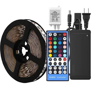 ریسه ال ای دی مدل remote-rgb40key طول 5 متر