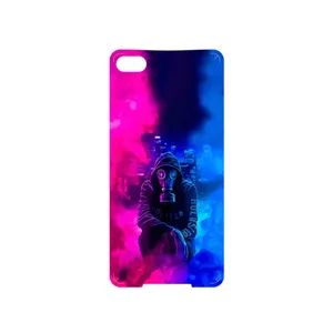 MAHOOT Smoke Rainbow Digital Art 2 Cover Sticker for BlackBerry Z30