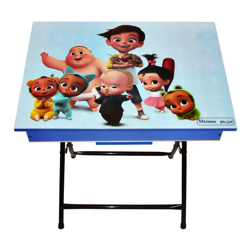 ست میز تحریر و صندلی میزیمو مدل بچه رئیس کد 1147