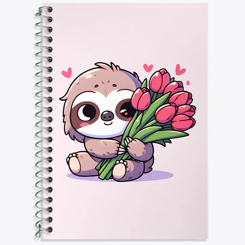 دفتر نت موسیقی 50 برگ خندالو طرح تنبل بامزه کد F8420
