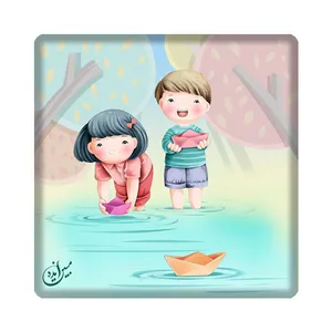 کاشی مبین ایده مدل کارتونی kh10 کد 1009