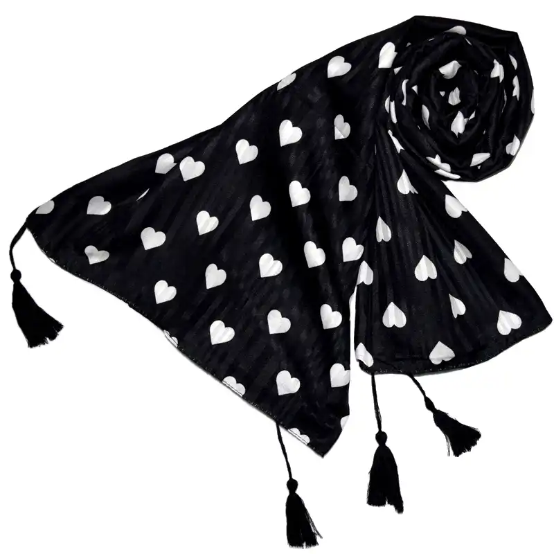 شال زنانه مدل قلب