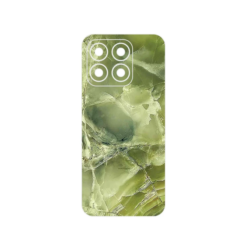برچسب پوششی ماهوت مدل Green_Crystal_Marble مناسب برای گوشی موبایل آنر X8b