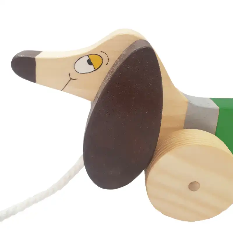 اسباب بازی چوبی مدل سگ کد 02