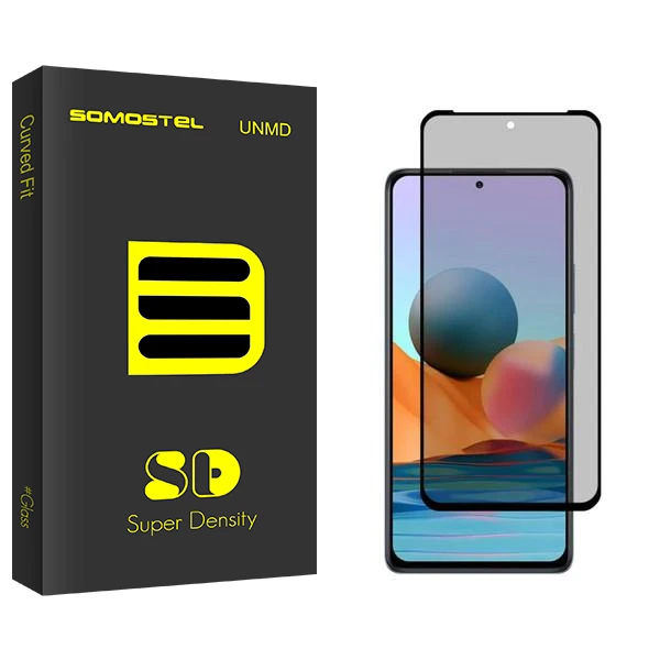 محافظ صفحه نمایش حریم شخصی سوماستل مدل SD مناسب برای گوشی موبایل شیائومی Redmi Note 10 Pro