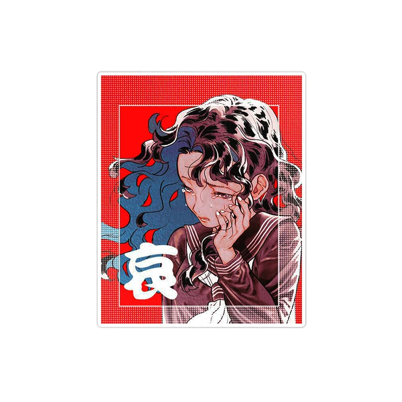 استیکر لپ تاپ ماسا دیزاین طرح ANIME مدل STKA00107