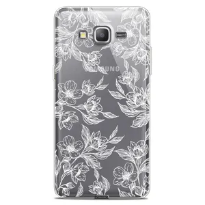 Megafone Flower C50-W Cover For Samsung Galaxy J7 2015 / J7 Core
