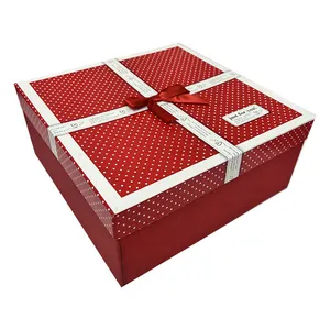 جعبه هدیه طرح خال خال مدل 03