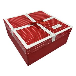 جعبه هدیه طرح خال خال مدل 03
