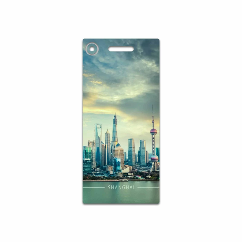 برچسب پوششی ماهوت مدل Shanghai City مناسب برای گوشی موبایل سونی Xperia XZ1