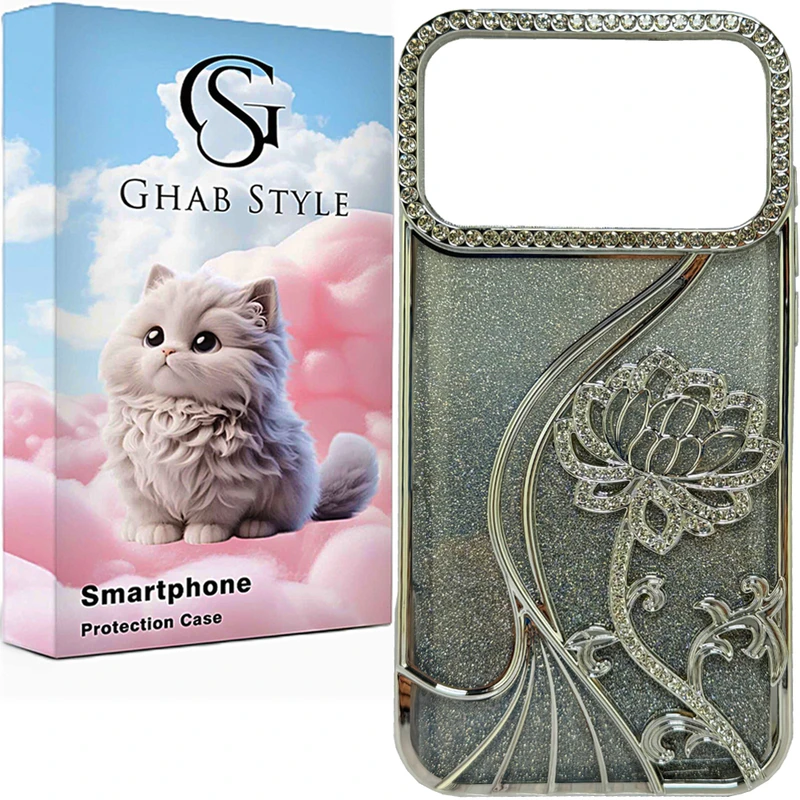 کاور قاب استایل مدل فانتزی پروانه ای مناسب برای گوشی موبایل اپل iPhone 17 Pro Max