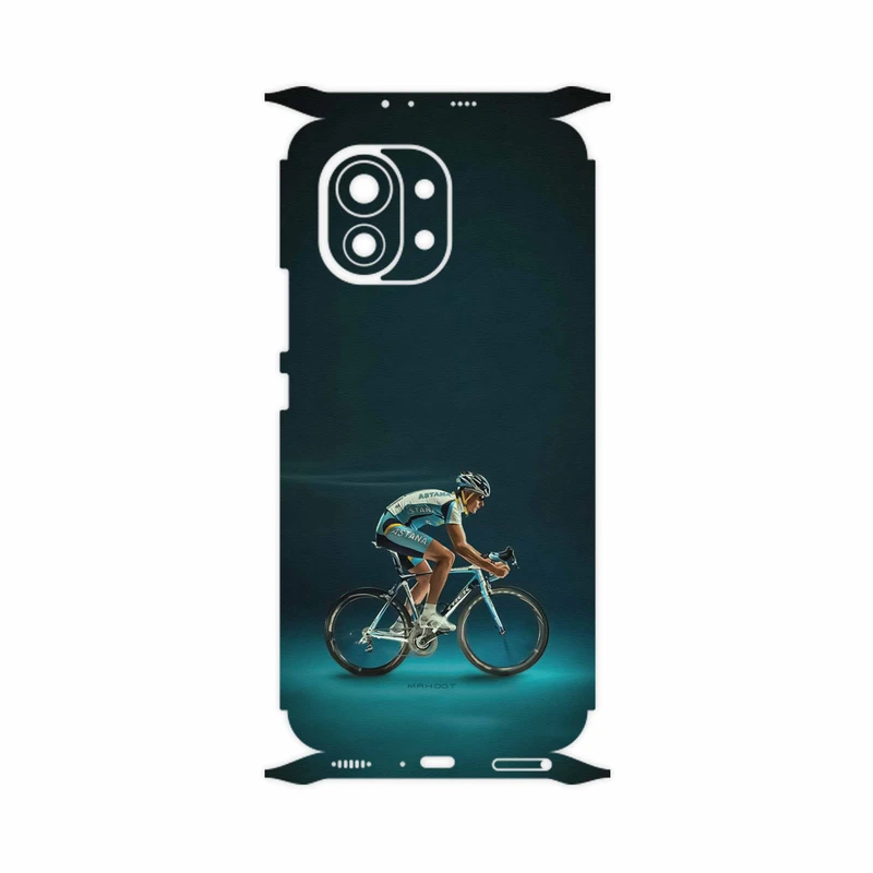 برچسب پوششی ماهوت مدل Road-cycling-FullSkin مناسب برای گوشی موبایل شیائومی Mi 11 5G