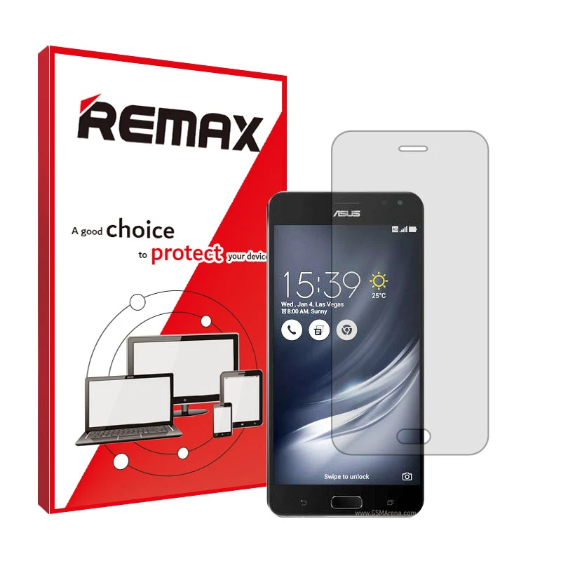 محافظ صفحه نمایش شفاف ریمکس مدل Resistant مناسب برای گوشی موبایل ایسوس Zenfone AR ZS571KL