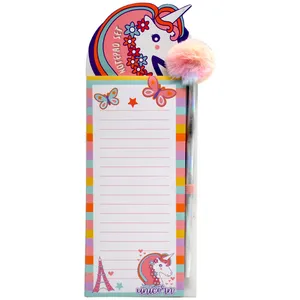 کاغذ یادداشت طرح تک شاخ to do به همراه مداد مشکی