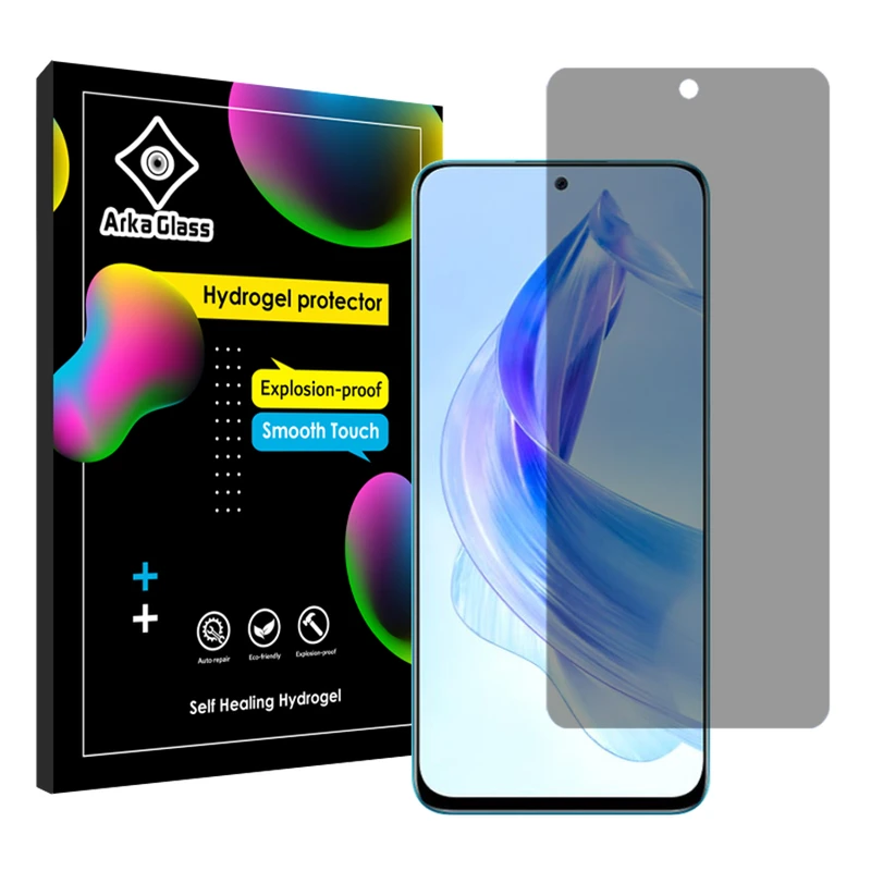 محافظ صفحه نمایش حریم شخصی آرکا گلس مدل Tough مناسب برای گوشی موبایل آنر 90 Lite