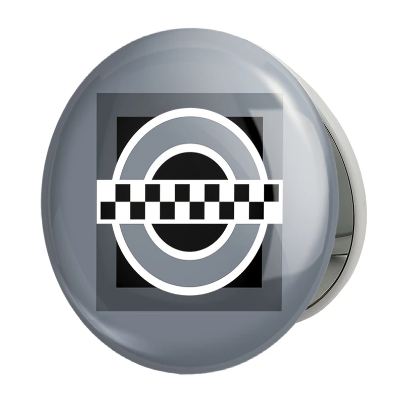 آینه جیبی خندالو طرح clash  بازی رینبو سیکس سیج  مدل تاشو کد 30340