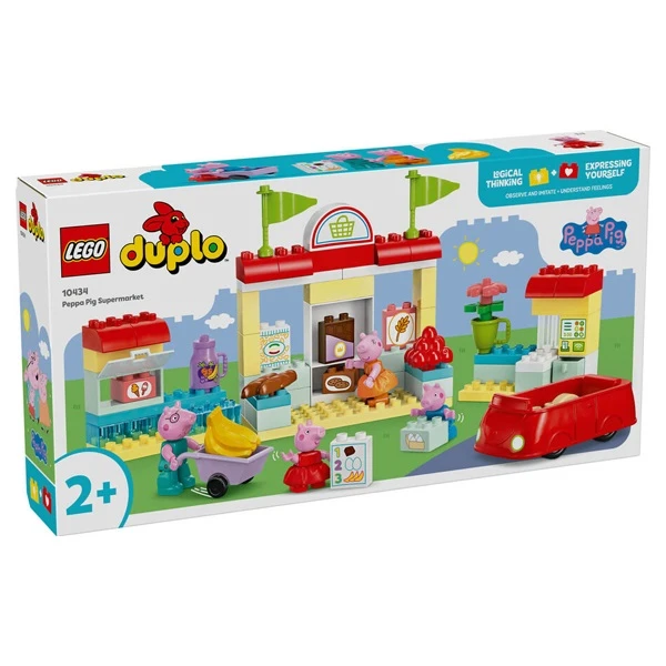 لگو 70 تکه سری Duplo مدل Peppa Pig Supermarket کد 10434