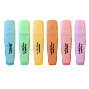 ماژیک علامت گذار اسکول فنس مدل پاستلی بسته 6 عددی