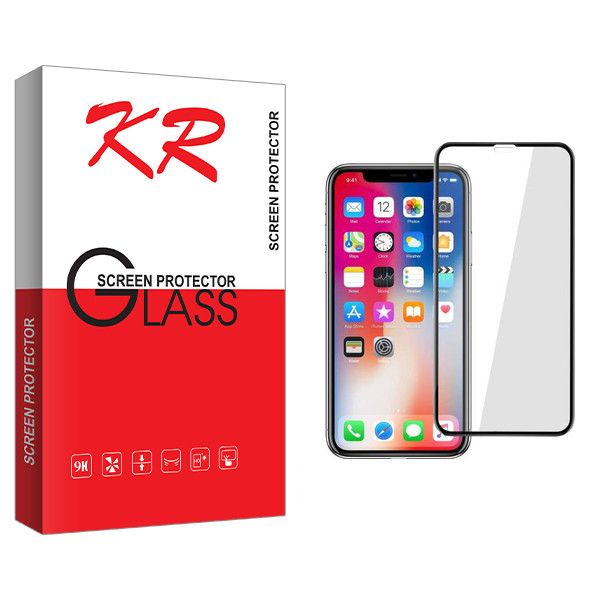 محافظ صفحه نمایش کی آر مدل +HD مناسب برای گوشی موبایل اپل آیفون X