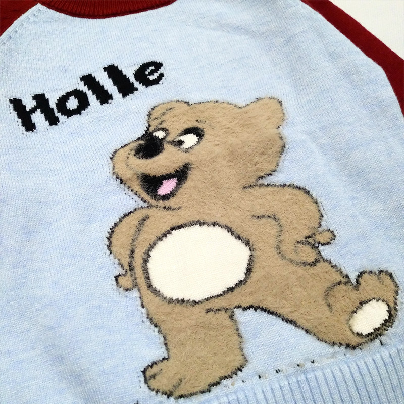 پلیور پسرانه طرح Bear کد RD-BL