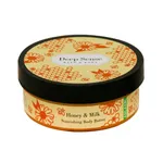 کره بدن دیپ سنس مدل Honey حجم 200 میلی‌لیتر مغذی و آبرسان قوی با کره شی، روغن نارگیل و آملا، ضد خشکی و نرم‌کننده پوست با جذب سریع و حفظ رطوبت طولانی‌مدت مناسب بانوان