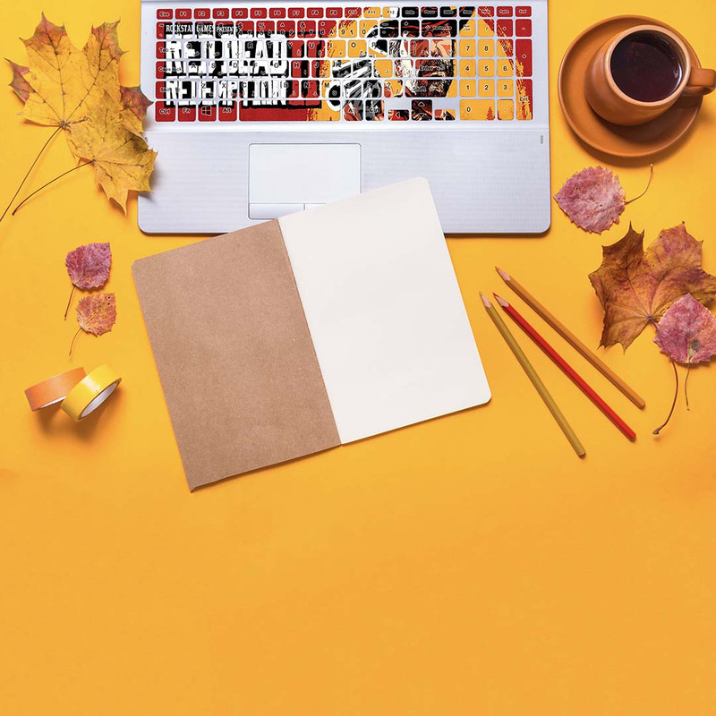 برچسب حروف فارسی کیبورد مدل Gaming کد K-128 