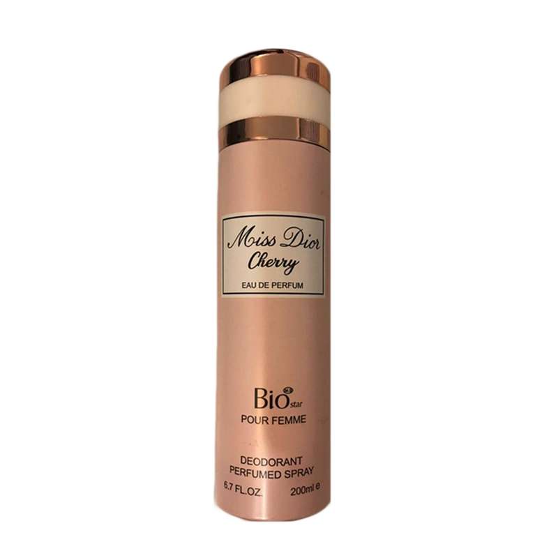 اسپری بدن زنانه بیو استار مدل Miss Dior Cherry حجم 200 میلی لیتر