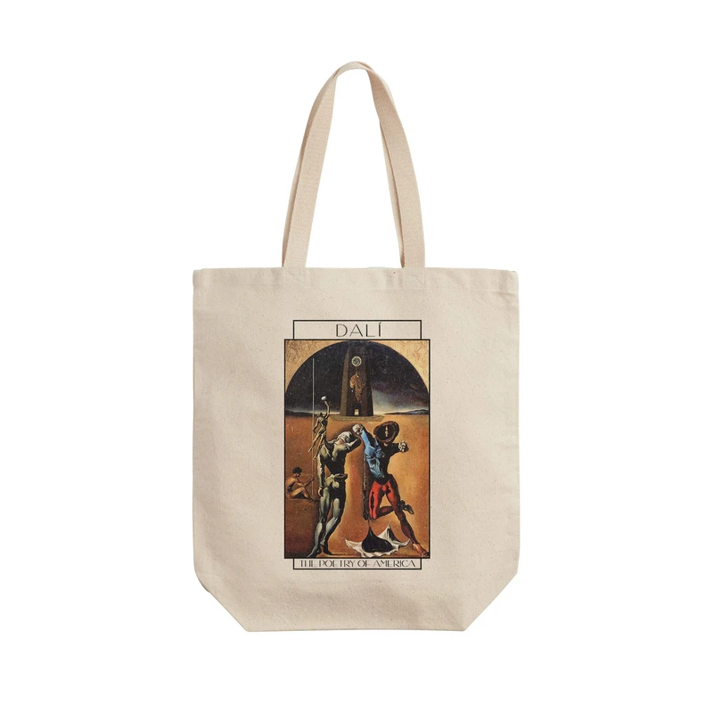 ساک خرید ترمه طراحان ایده مدل شعر از دالی کد art0785 - L