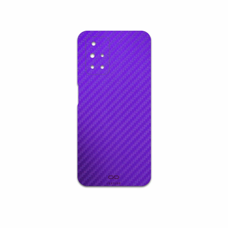 برچسب پوششی ماهوت مدل Purple-Fiber مناسب برای گوشی موبایل شیائومی Redmi 10