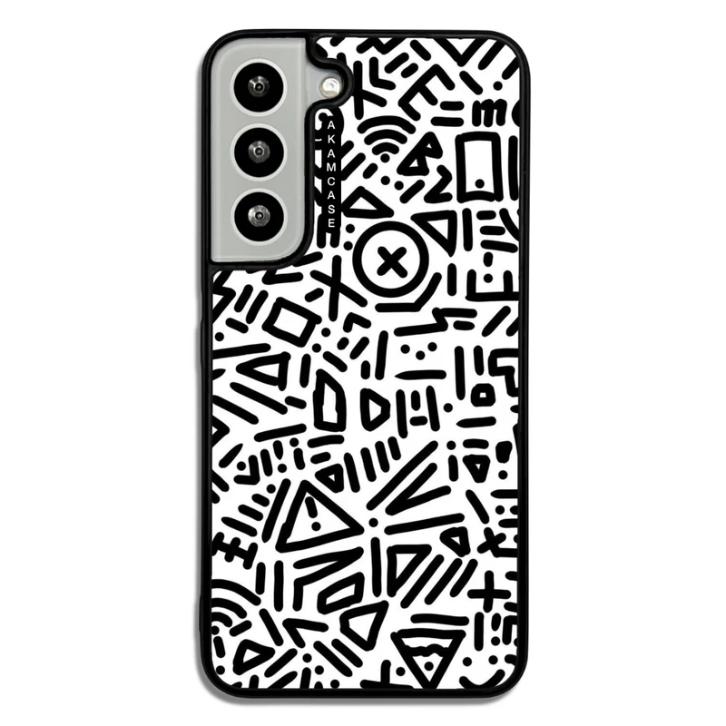 کاور آکام مدل AMC-WSGS22-DOODLE14 مناسب برای گوشی موبایل سامسونگ Galaxy S22
