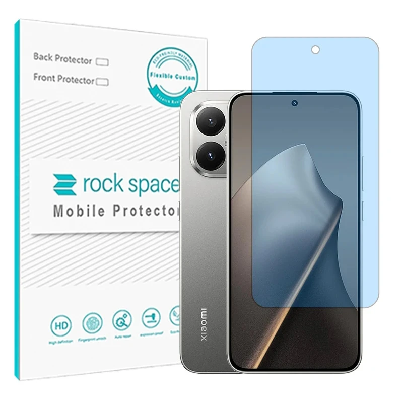 محافظ صفحه نمایش آنتی بلو راک اسپیس مدل هیدروژلی مناسب برای گوشی موبایل سامسونگ Galaxy S25 FE