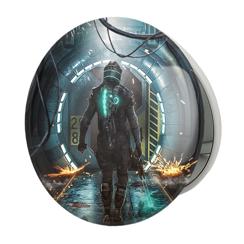 آینه جیبی خندالو طرح بازی دد اسپیس (Dead Space) مدل تاشو کد 34987