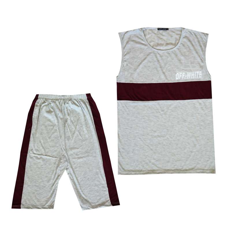 ست تاپ و شلوارک مردانه مدل MADI21