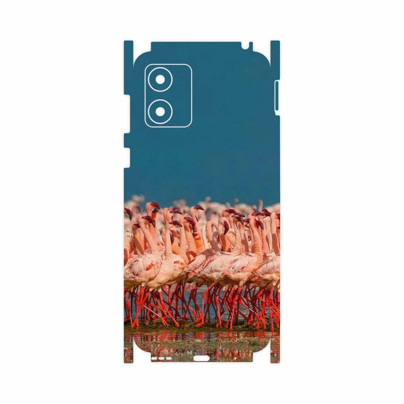 برچسب پوششی ماهوت مدل Flamingo-FullSkin مناسب برای گوشی موبایل موتورولا Moto E13