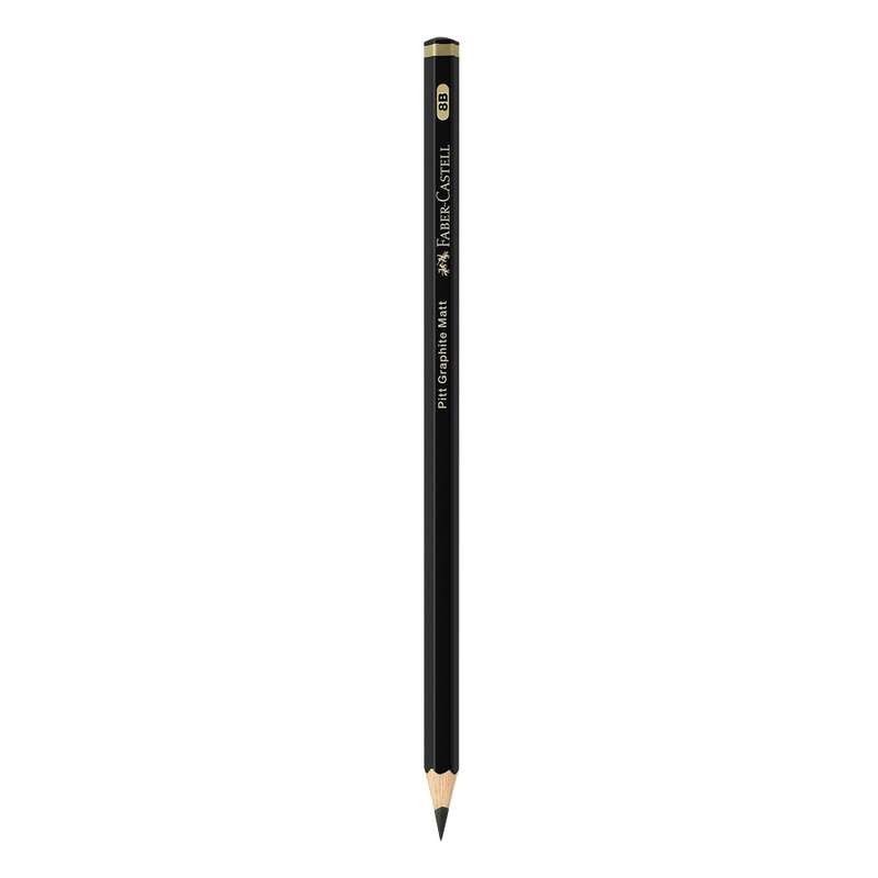 مداد طراحی فابر کاستل مدل pitt graphite matt-b8 کد 160235