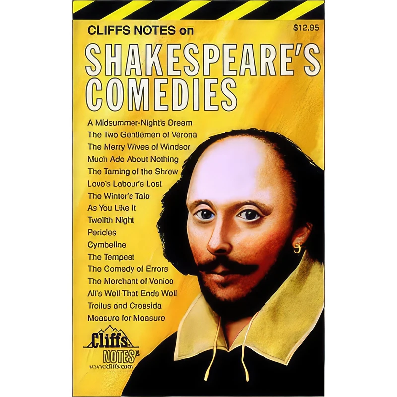 کتاب CliffsNotes on Shakespeares Comedies اثر Gary Carey and James L. Roberts انتشارات Cliffs Notes