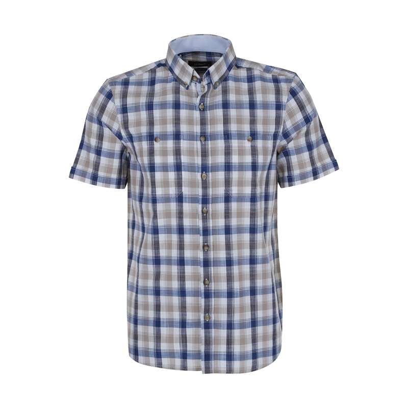 پیراهن مردانه ال سی وایکیکی مدل 0SQ212Z8-LKQ-BEIGECHECKED