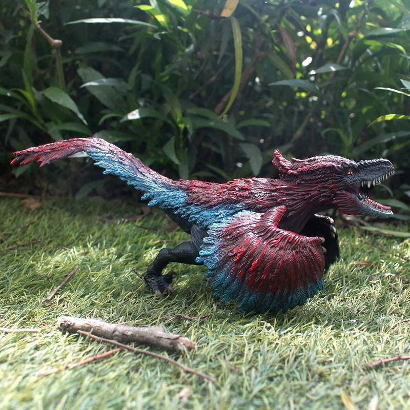 اکشن فیگور مدل دایناسور فک متحرک طرح Pyroraptor کد 1002