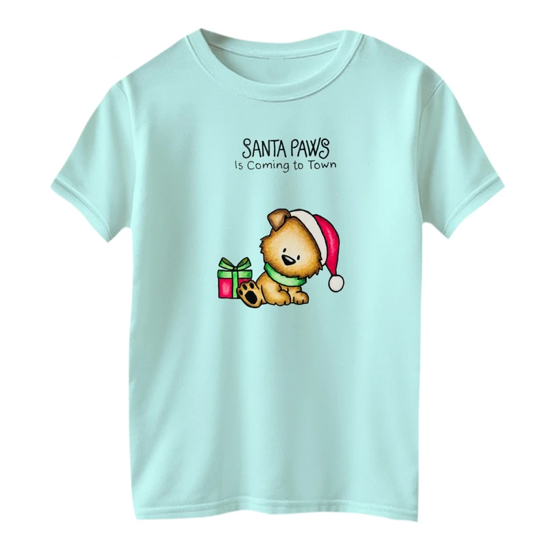 تی شرت آستین کوتاه بچگانه مدل خرس کریسمس کد 9
