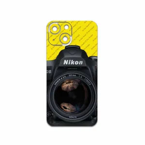 MAHOOT Nikon-Logo Cover Sticker for Apple iPhone 13 Mini