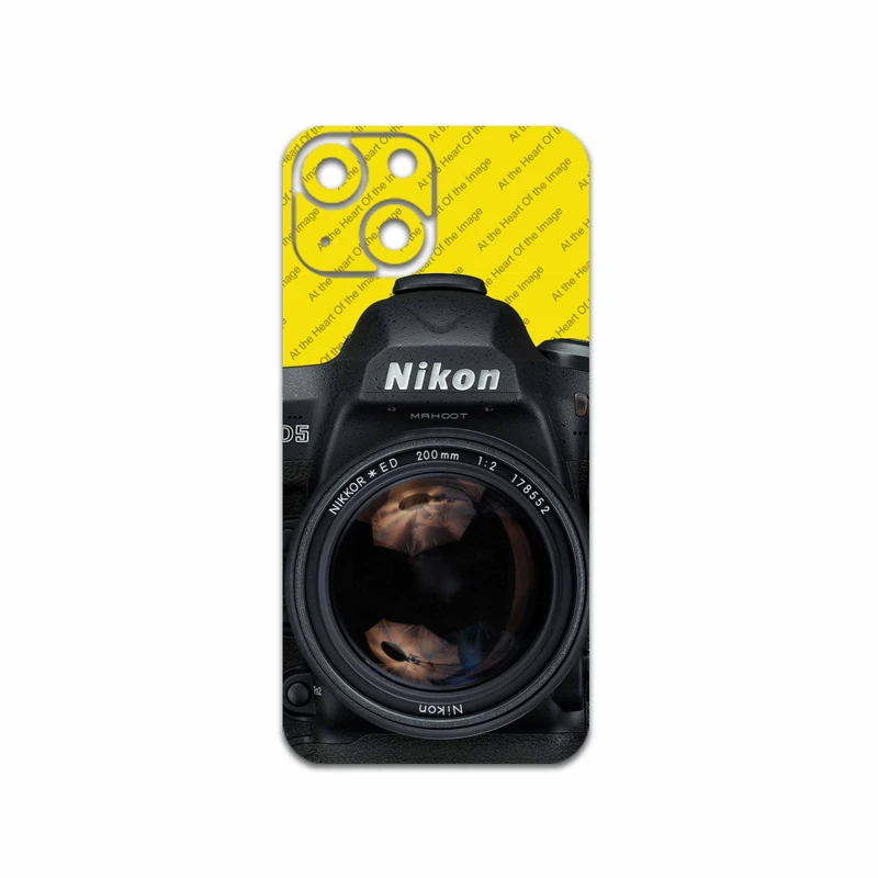 برچسب پوششی ماهوت مدل Nikon-Logo مناسب برای گوشی موبایل اپل iPhone 13 Mini